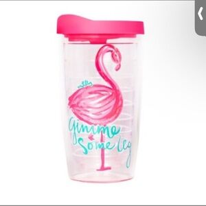 Lilly Pulitzer Gimme Some Leg flamingo Tumbler 13.5 fl oz NWT